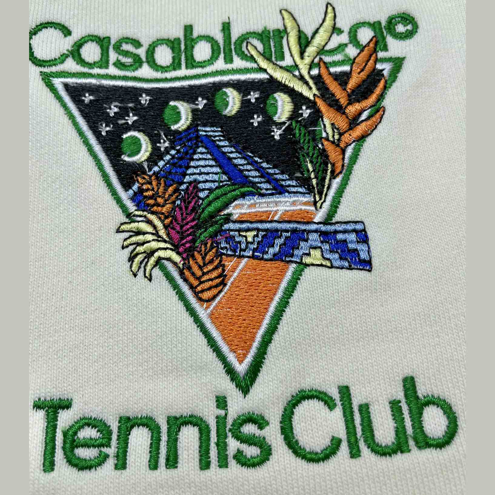 Casablanca Tennis Club Icon Embroidered Shorts - DesignerGu