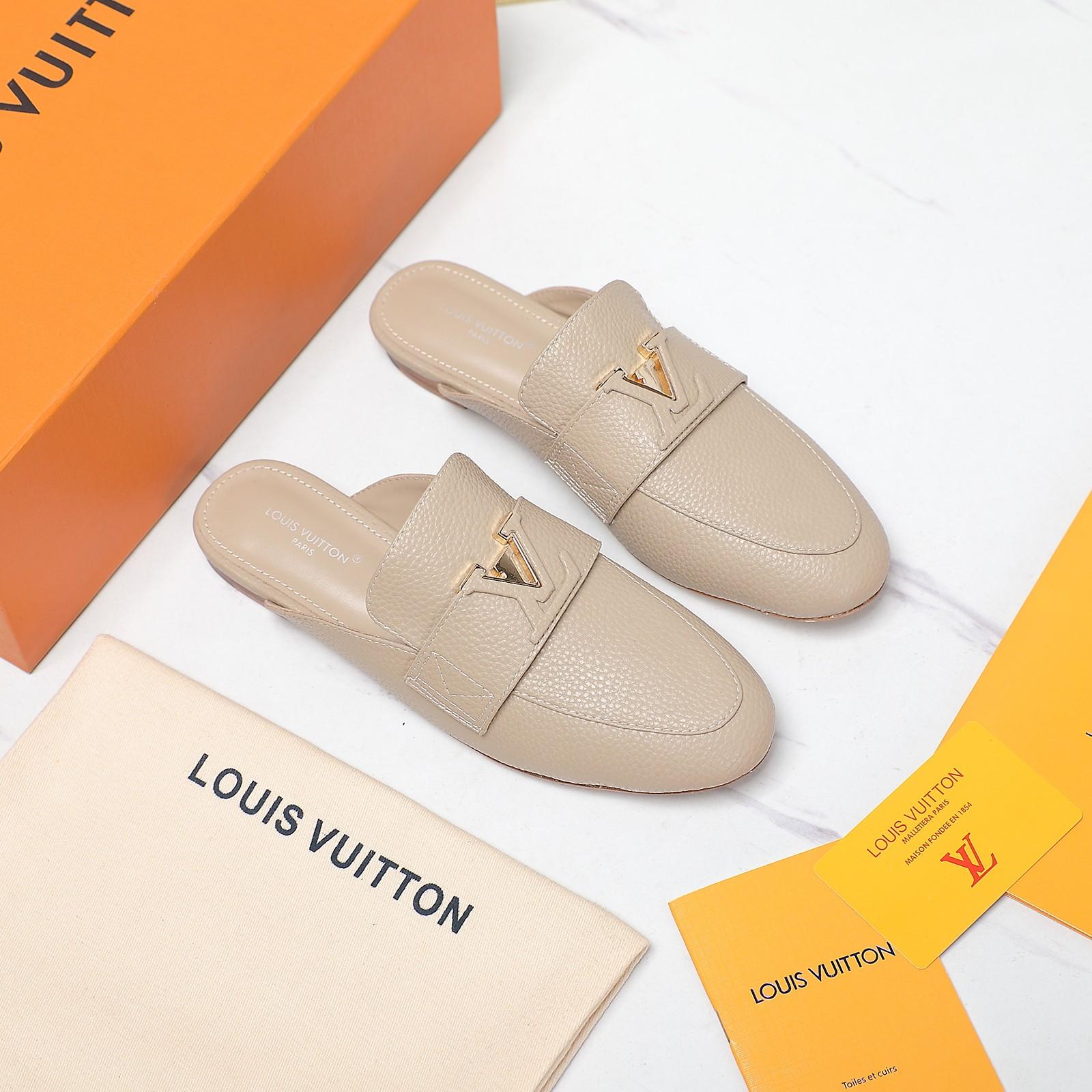 Louis Vuitton LV Capri Open Back Loafer - DesignerGu