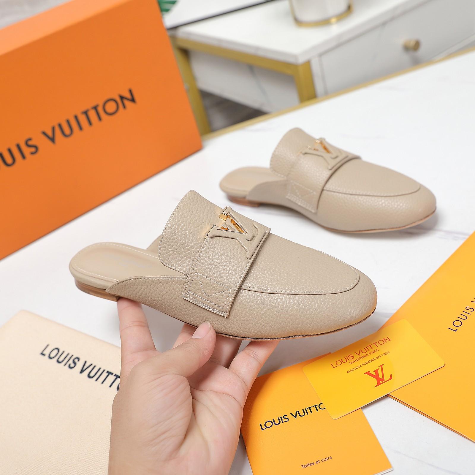 Louis Vuitton LV Capri Open Back Loafer - DesignerGu