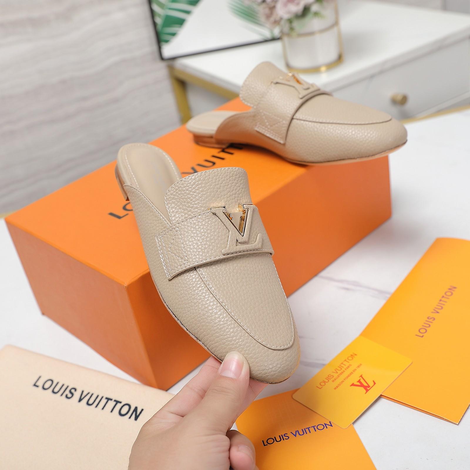 Louis Vuitton LV Capri Open Back Loafer - DesignerGu