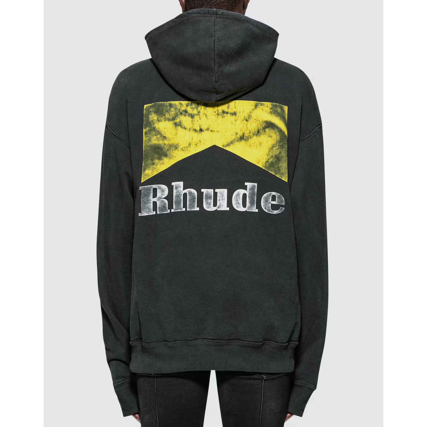 Rhude Logo-print Cotton Hoodie - DesignerGu