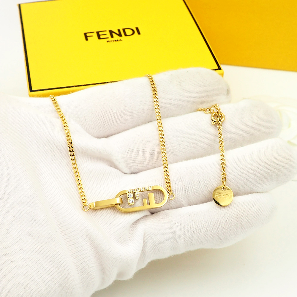 Fendi O’Lock Necklace - DesignerGu