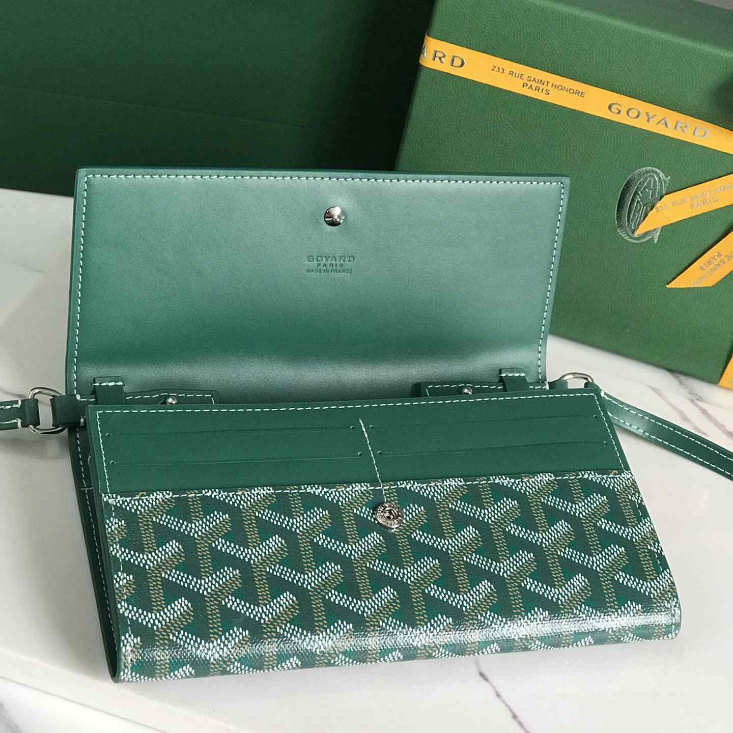 Goyard Varenne Continental Wallet - DesignerGu