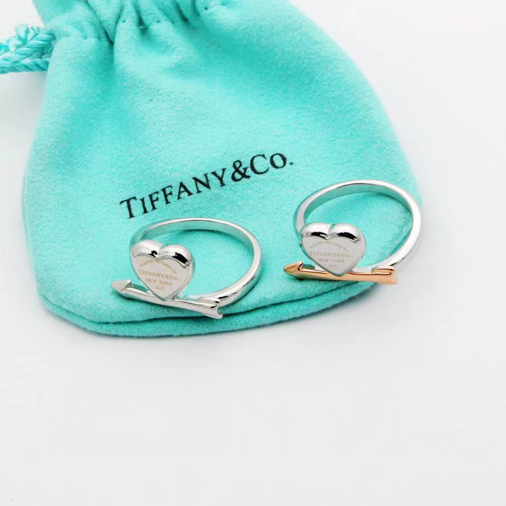 Tiffany&CO Lovestruck Heart Tag Ring - DesignerGu