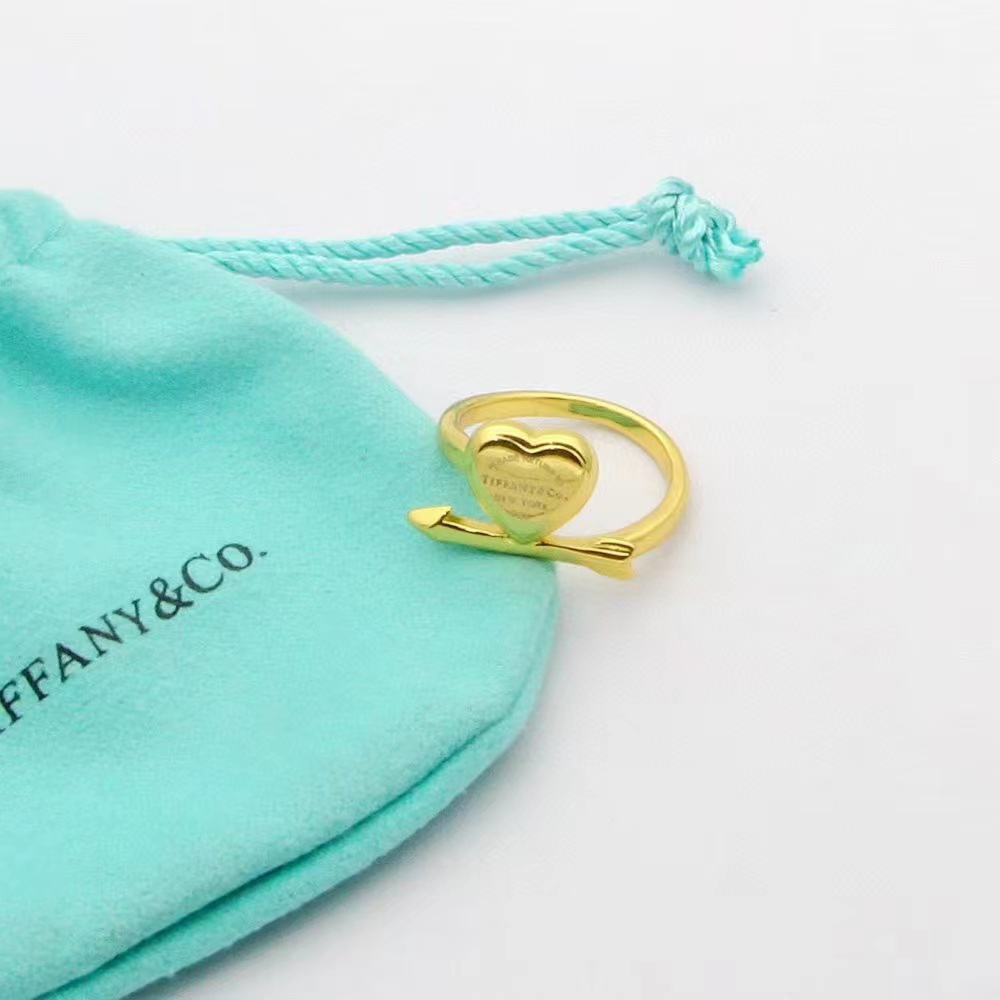 Tiffany&CO Lovestruck Heart Tag Ring - DesignerGu