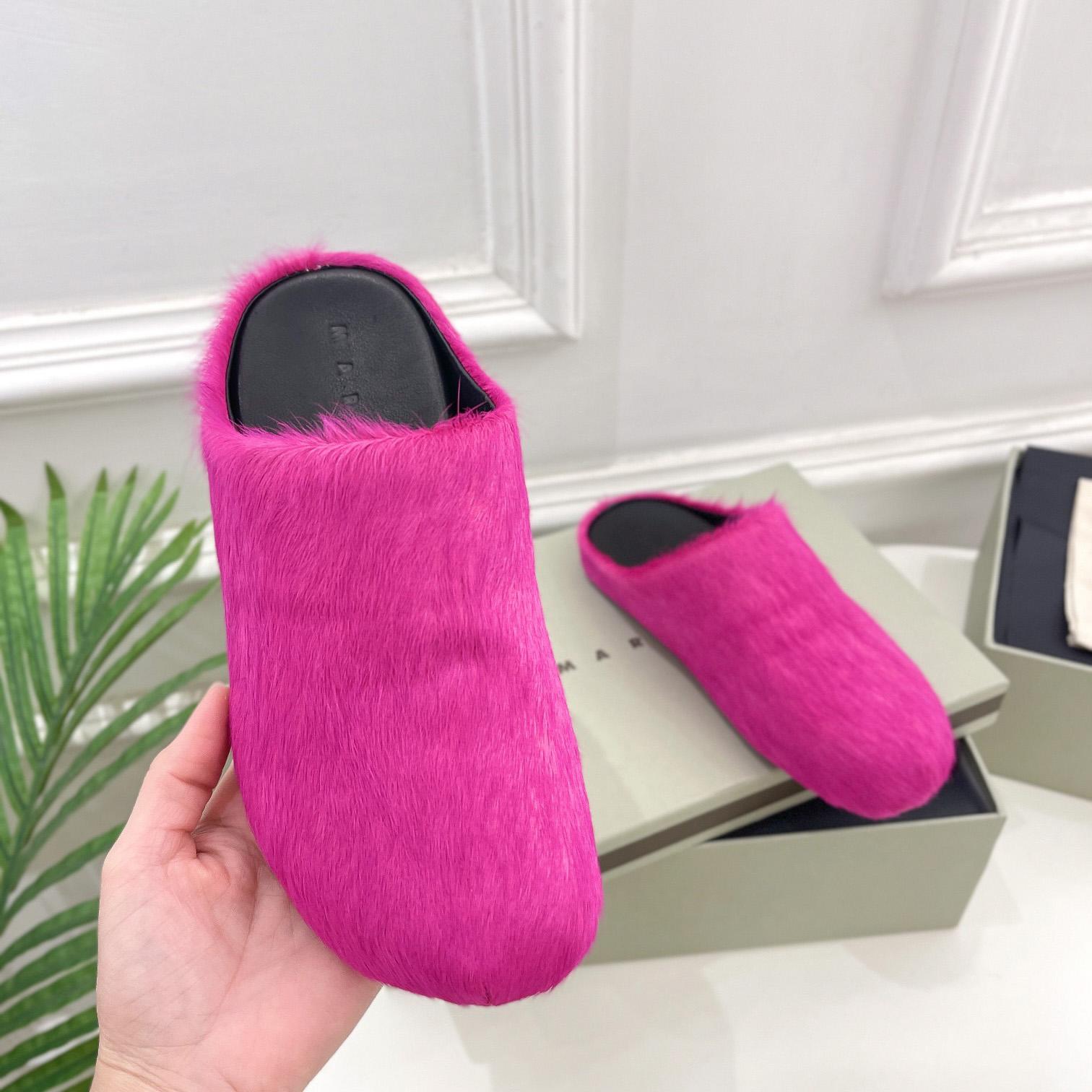 Marni Fussbett Slip-On Flat Mules - DesignerGu