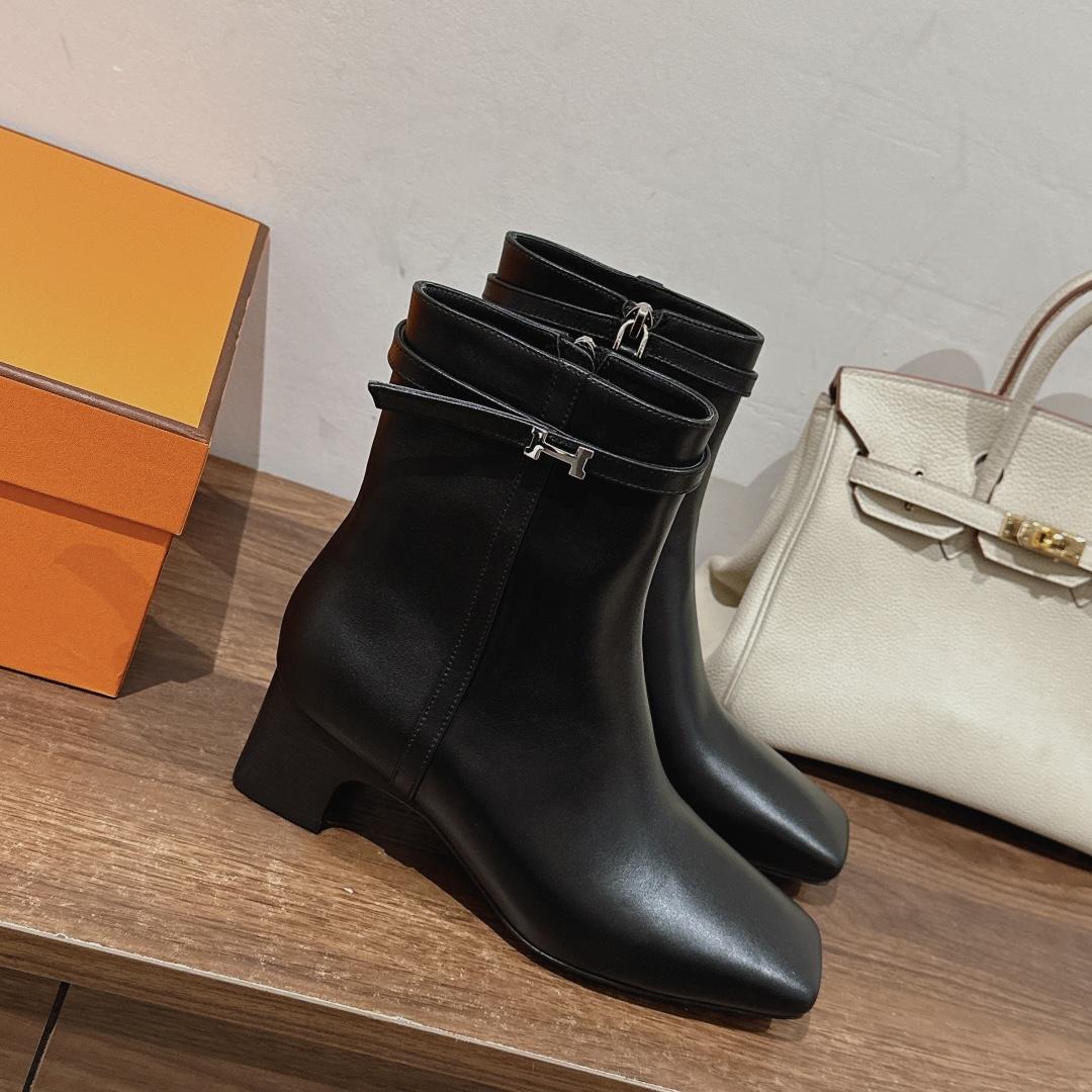 Hermes Hommage Ankle Boot - DesignerGu