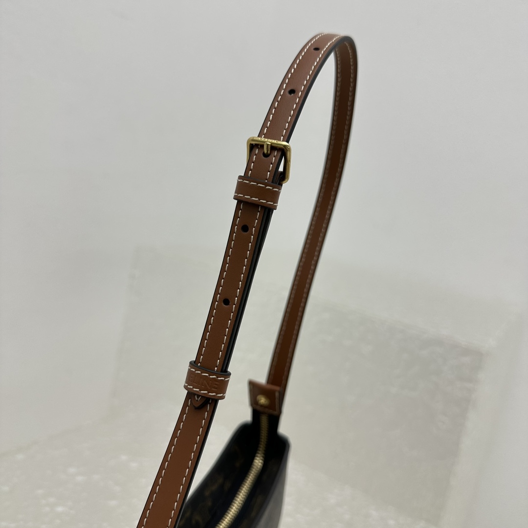 Celine Medium Tilly Bag In Shiny Calfskin - DesignerGu