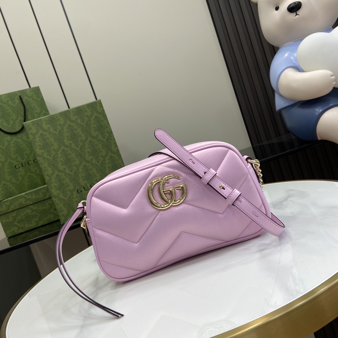 Gucci GG Marmont Small Shoulder Bag - DesignerGu