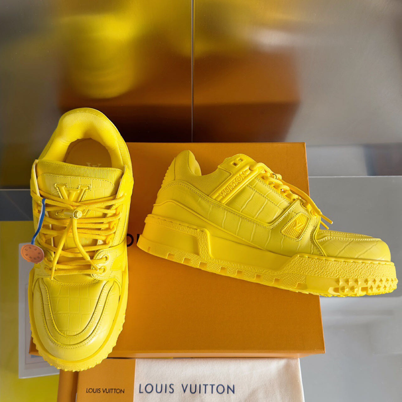 Louis Vuitton LV Trainer Maxi Sneaker   1ACN2G - DesignerGu