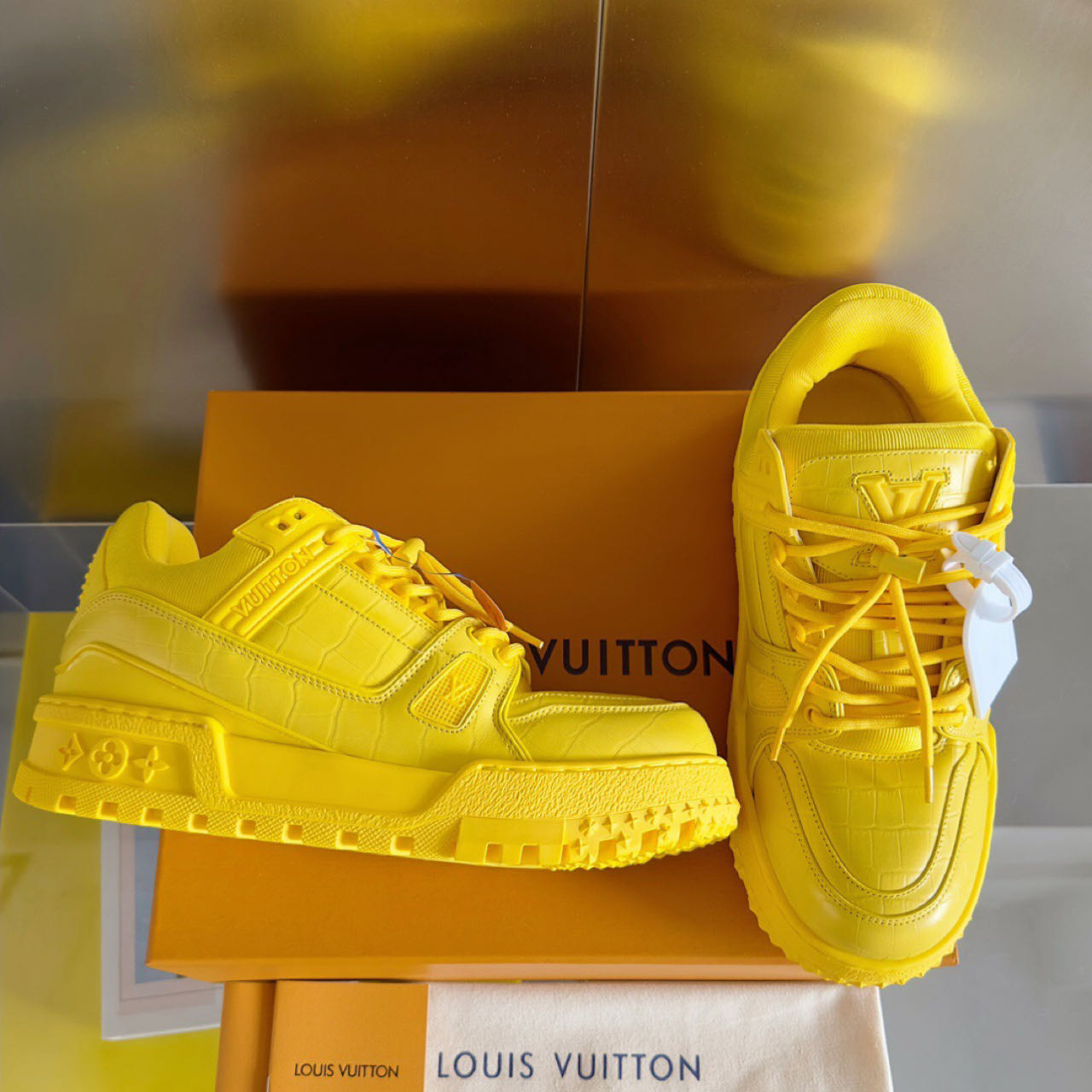 Louis Vuitton LV Trainer Maxi Sneaker   1ACN2G - DesignerGu