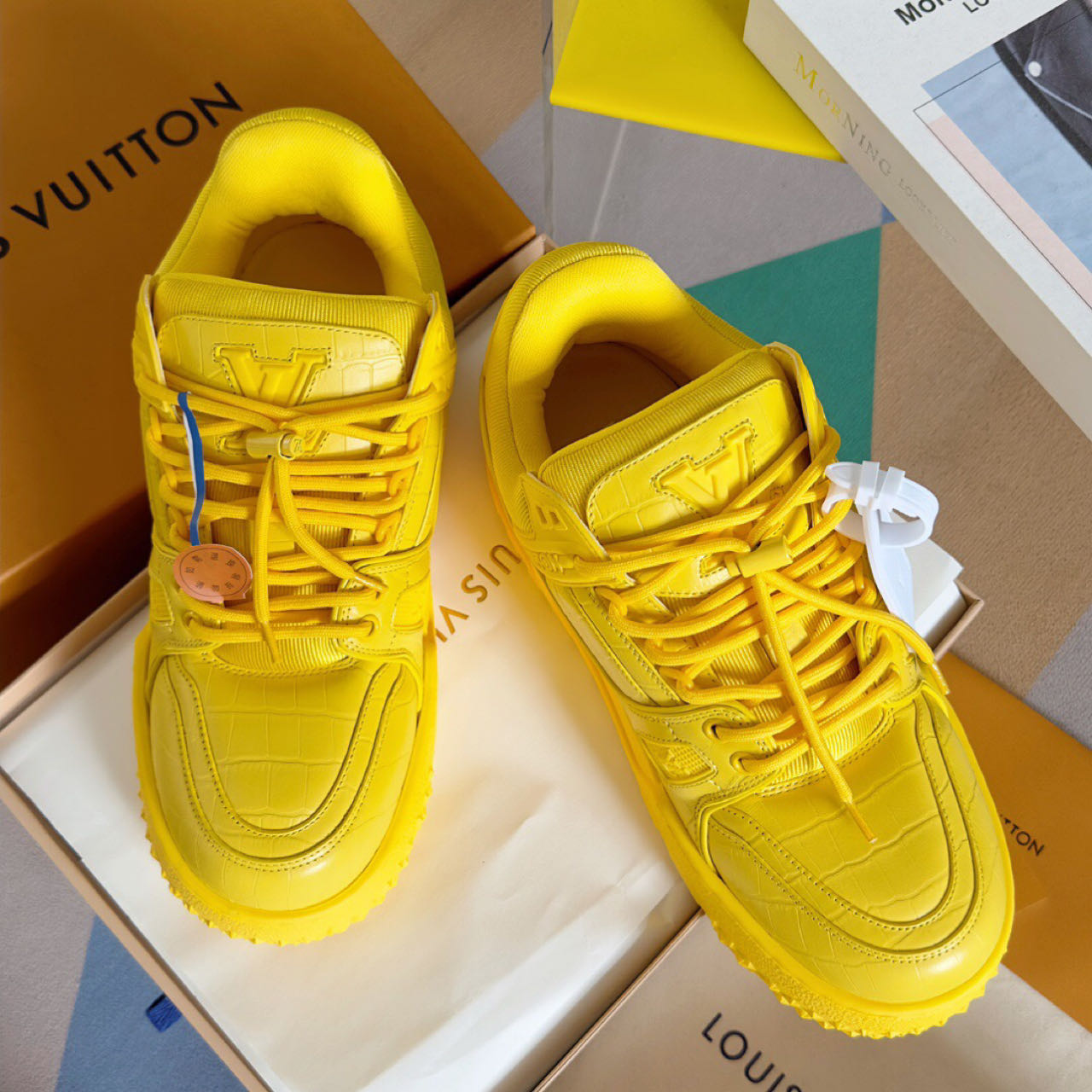 Louis Vuitton LV Trainer Maxi Sneaker   1ACN2G - DesignerGu