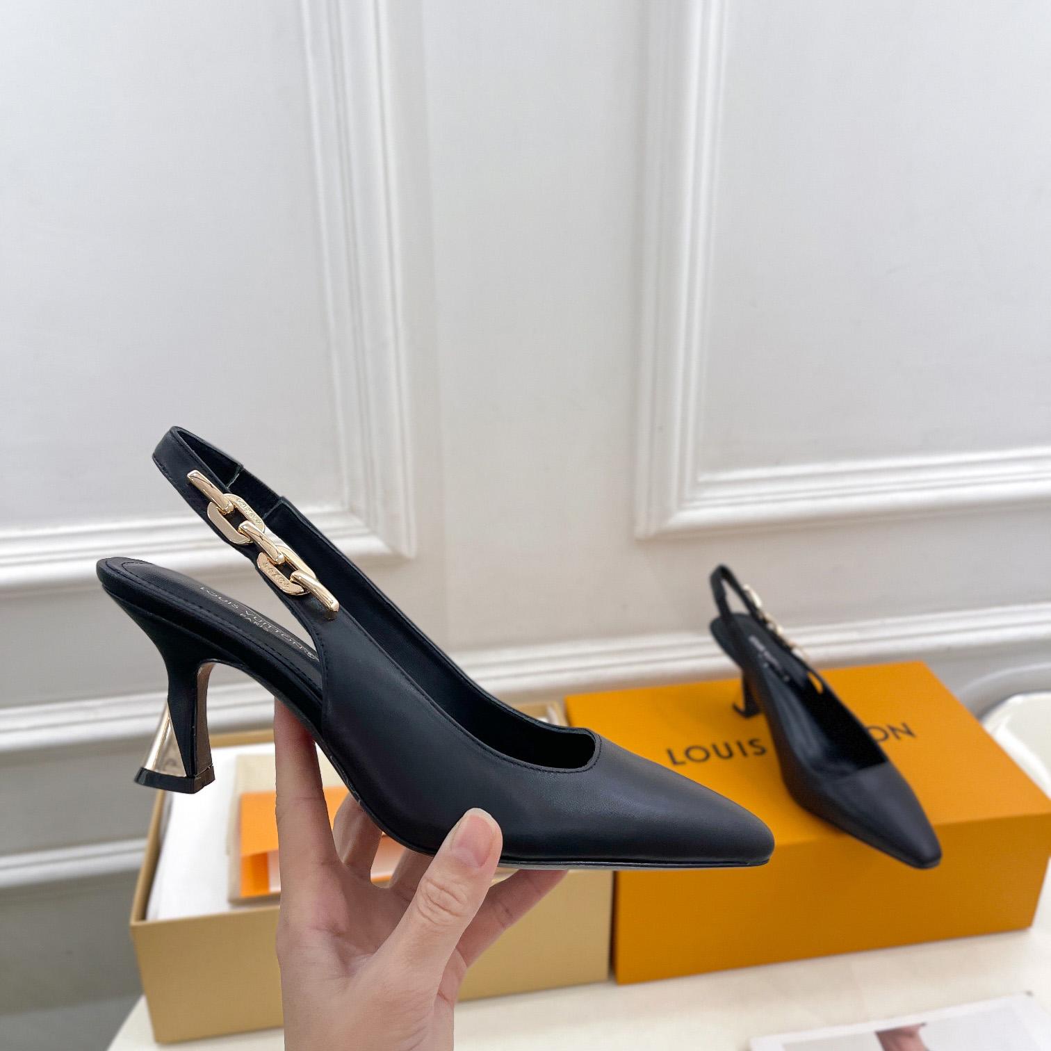 Louis Vuitton Sparkle Slingback Pump - DesignerGu