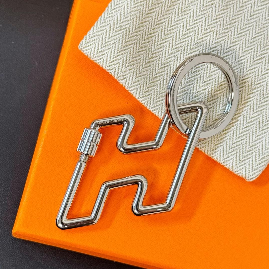 Hermes H Too Speed Key Ring - DesignerGu