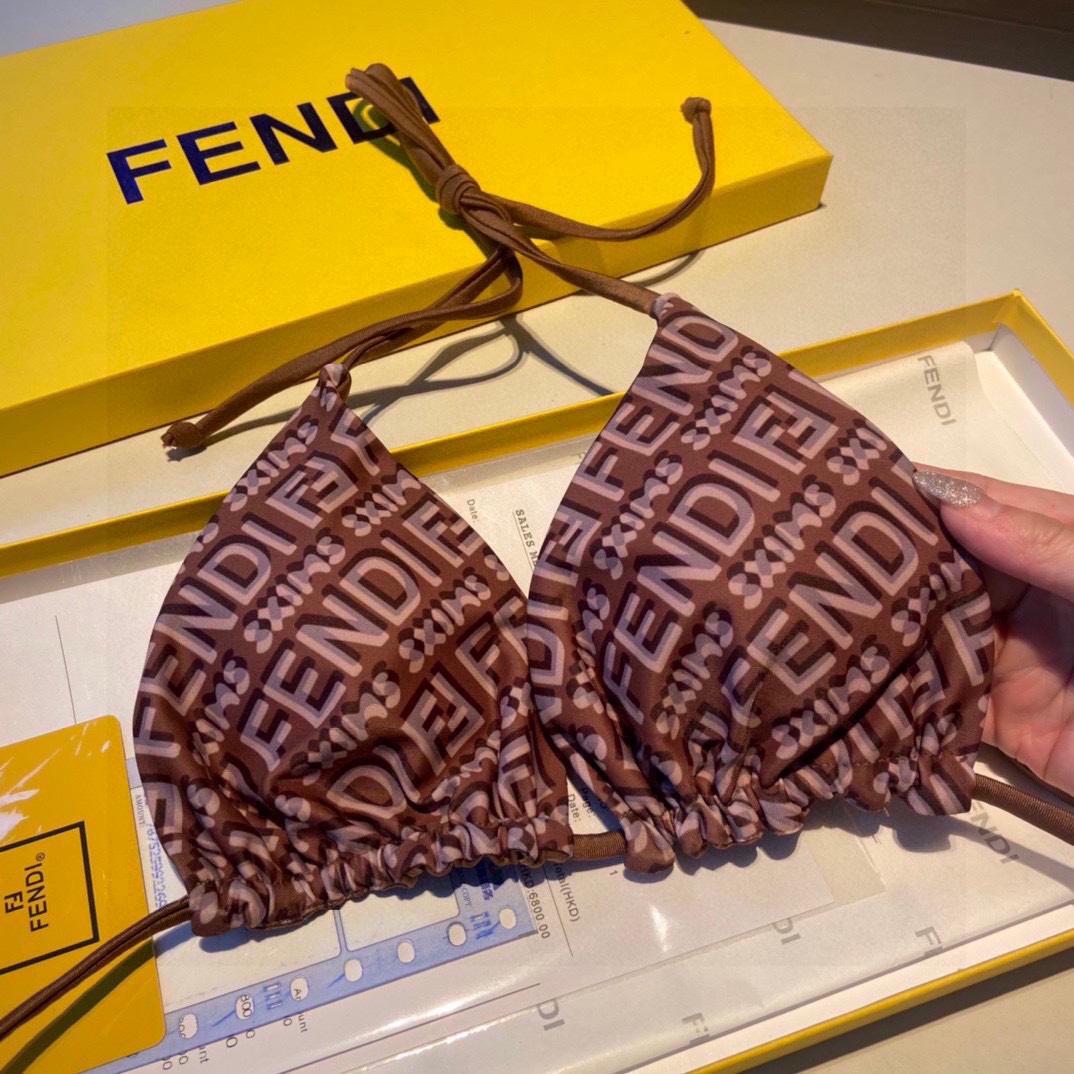 Fendi Logo Two-Pieces Bikini - DesignerGu