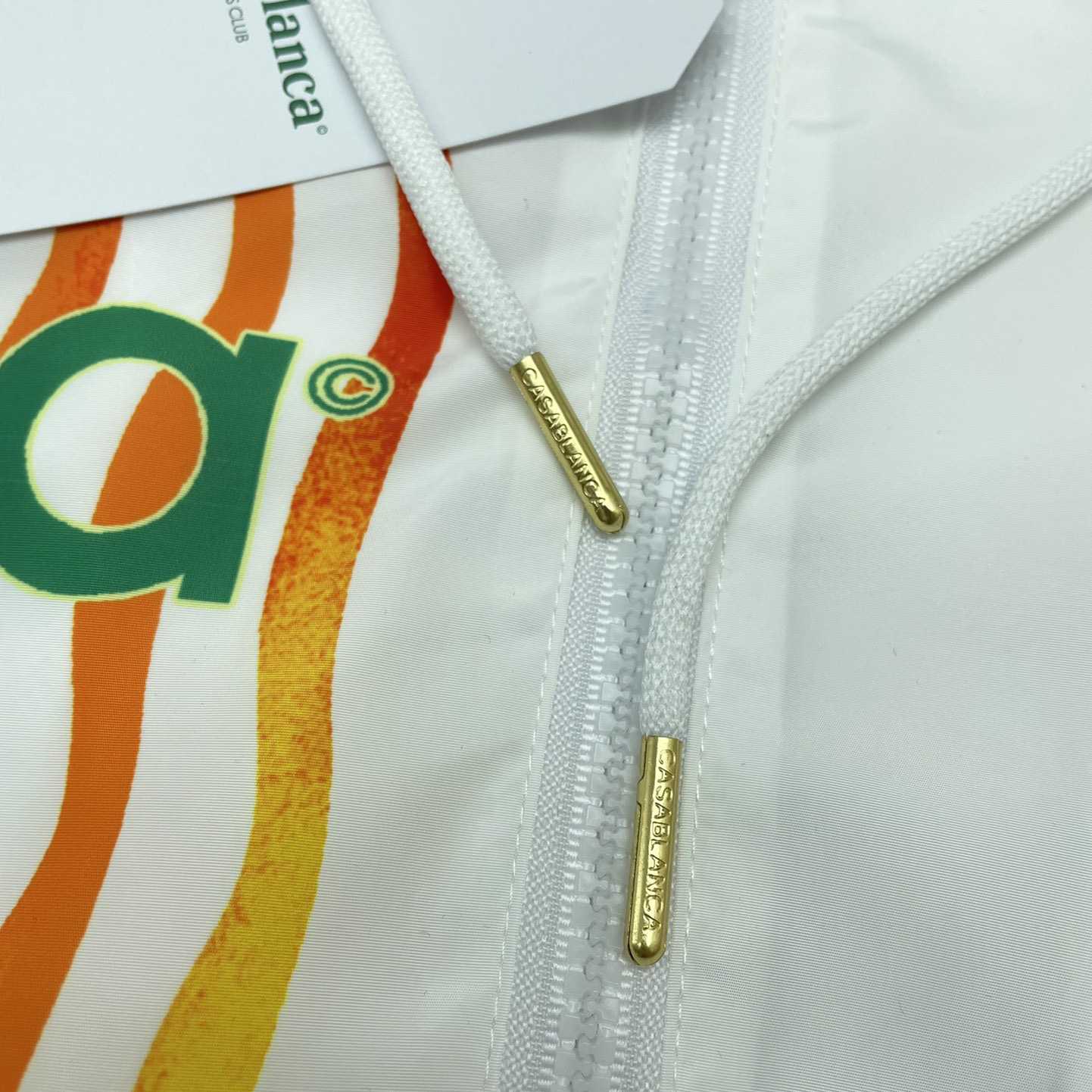 Casablanca Casa Sport Tracksuit Top 'White' - DesignerGu