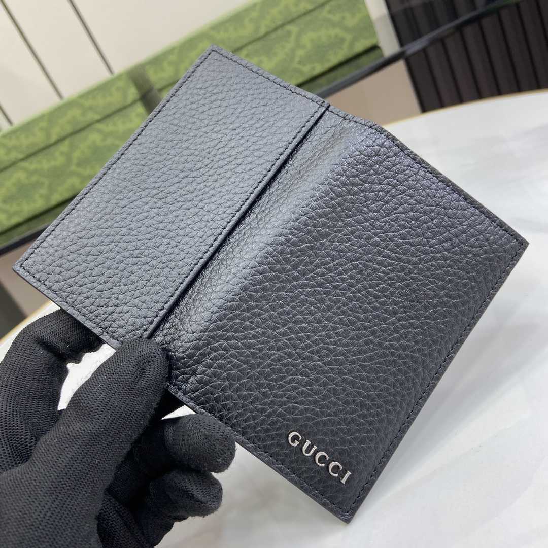 Gucci Long Card Case With Gucci Logo  - DesignerGu