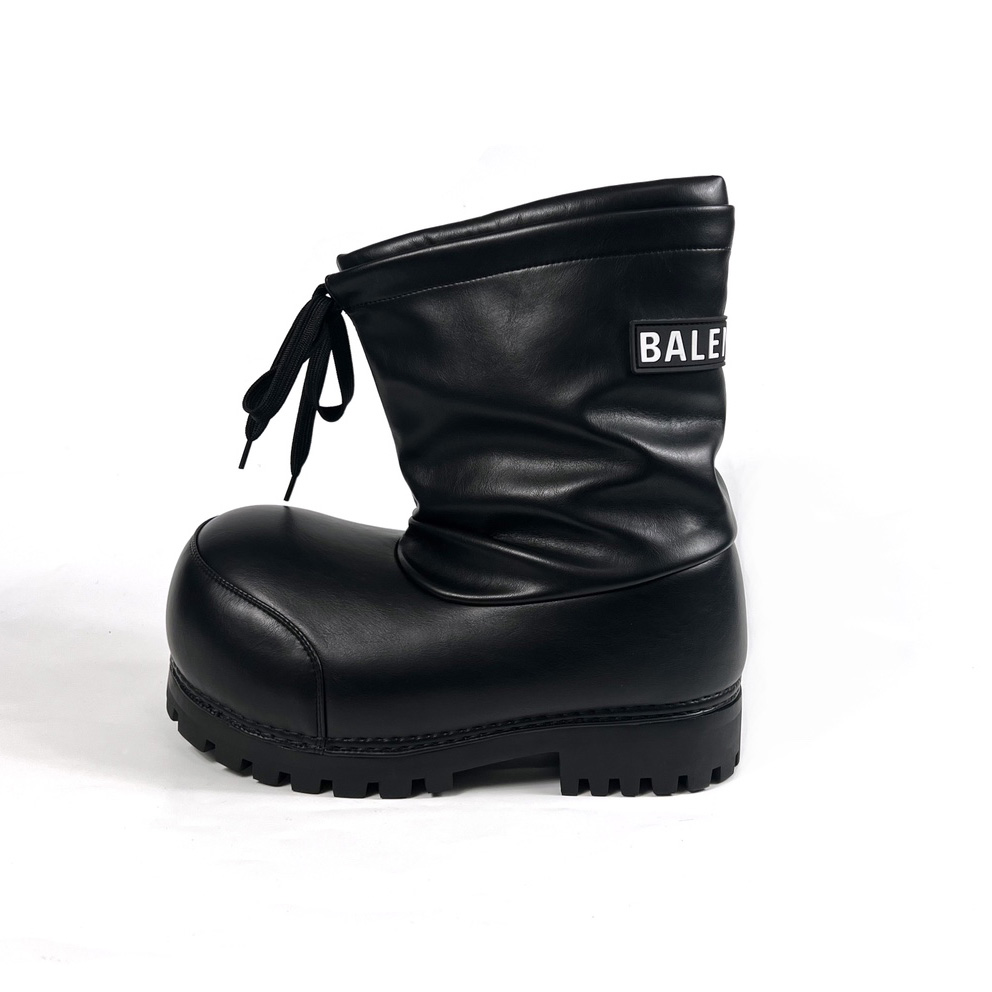 Balenciaga Alaska High Boot In Black - DesignerGu