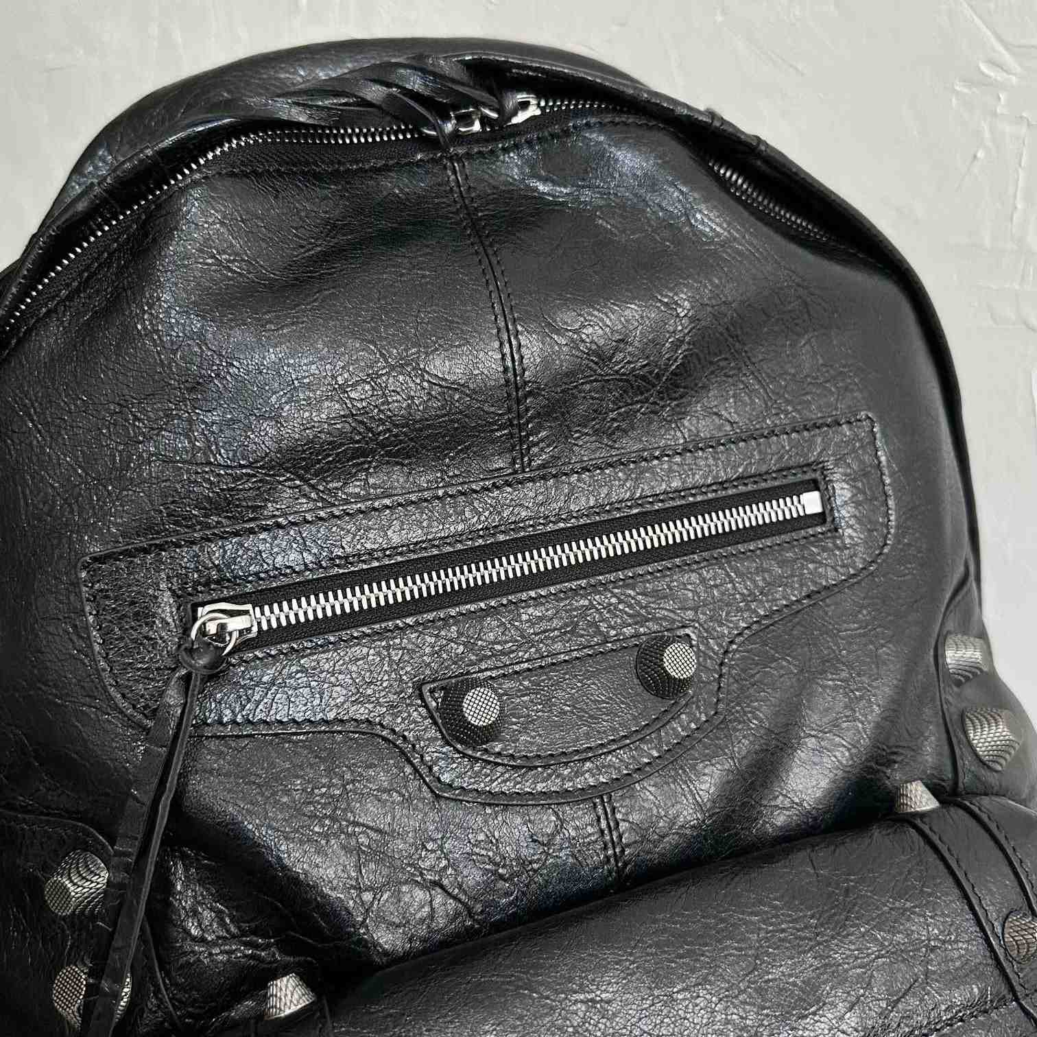 Balenciaga Men's Le Cagole Men Backpack In Black - DesignerGu