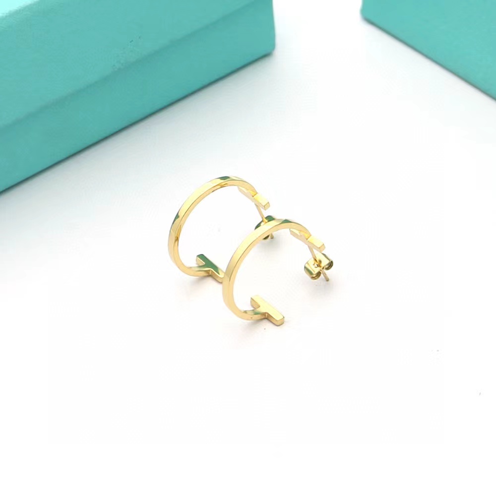 Tiffany&CO Hoop Earrings - DesignerGu