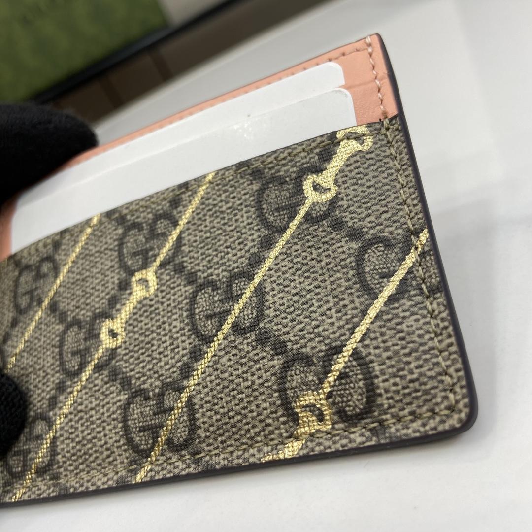 Gucci Card Case With Horsebit Print - DesignerGu