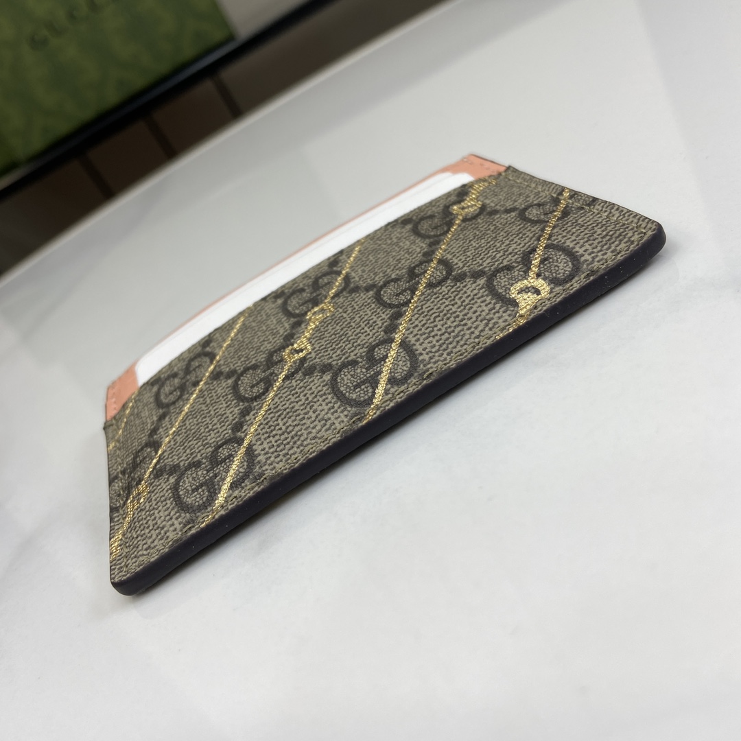 Gucci Card Case With Horsebit Print - DesignerGu