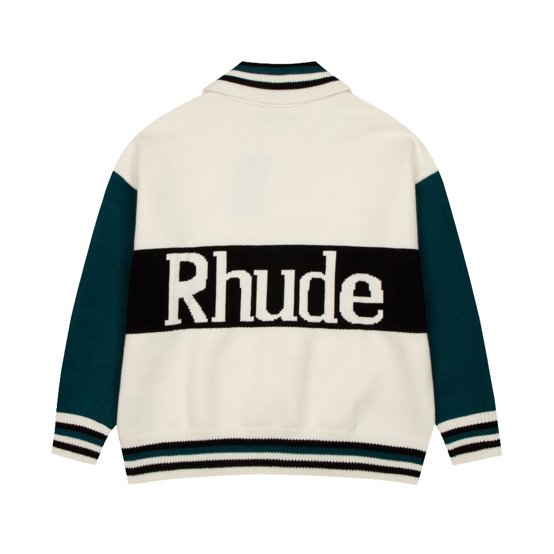 Rhude Jacquard Polo - DesignerGu