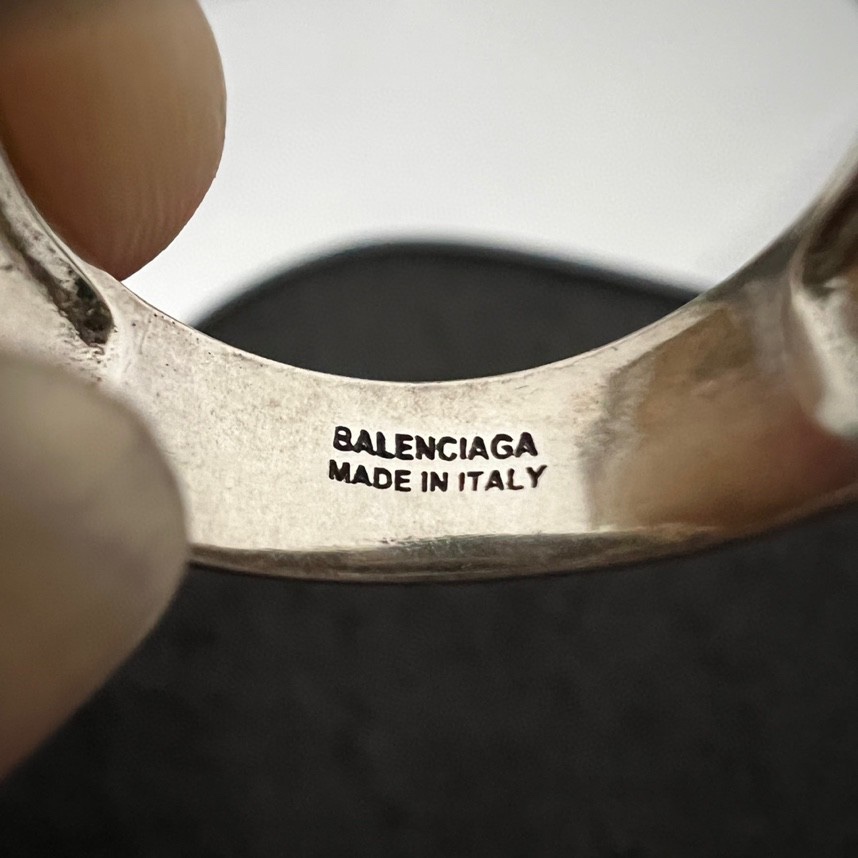 Balenciaga Icon Signet Ring  - DesignerGu