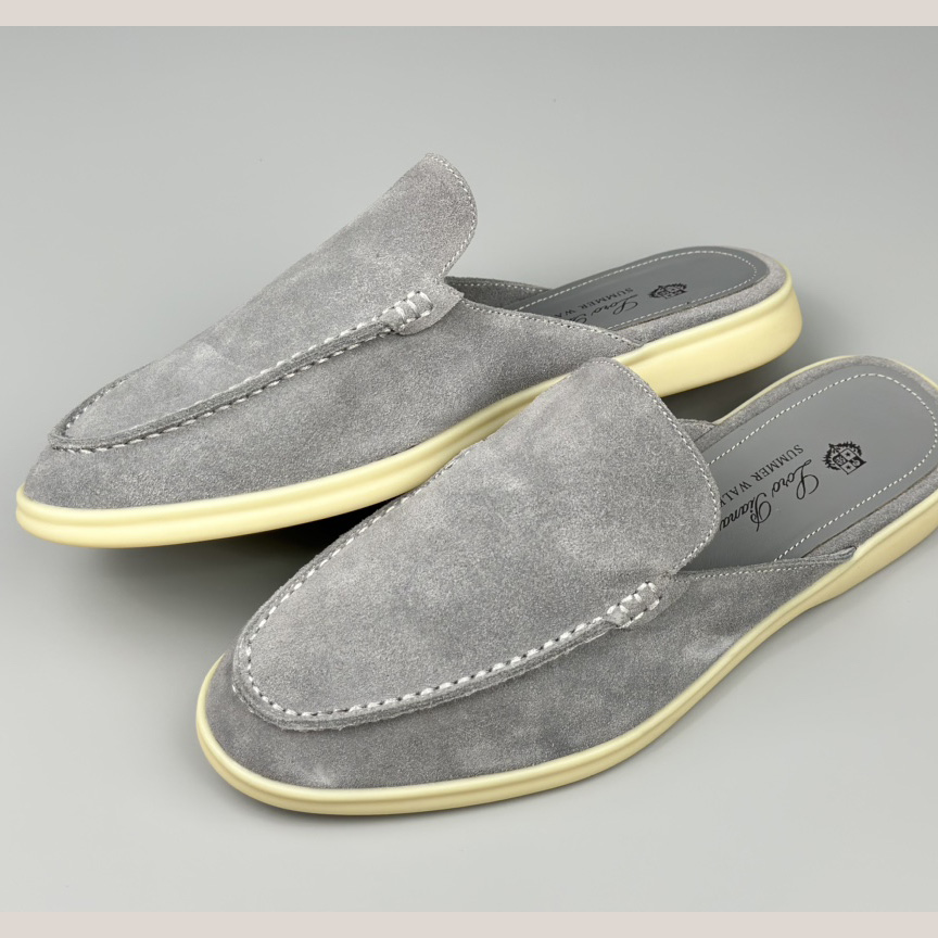 Loro Piana Babouche Walk Loafers - DesignerGu