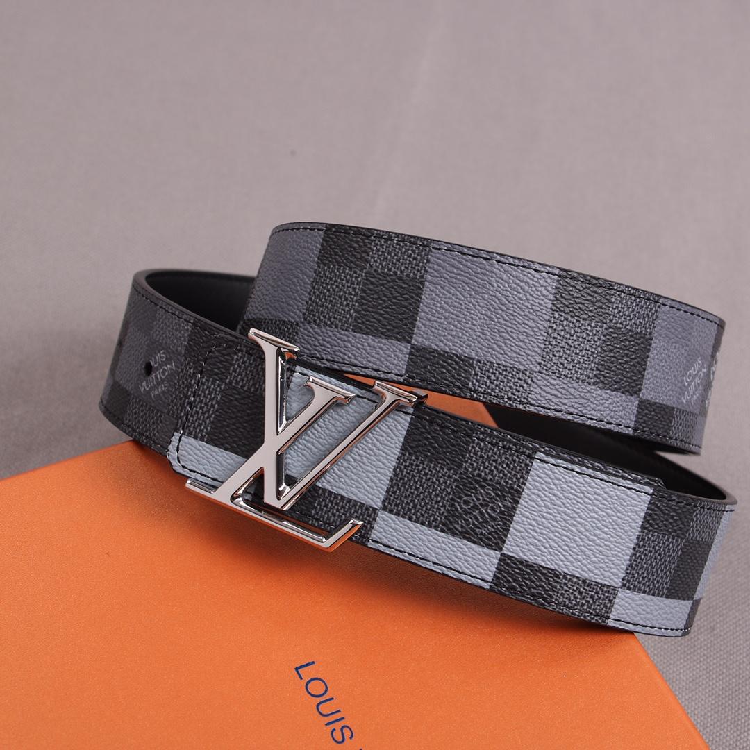 Louis Vuitton Reversible Belt LV Initiales - DesignerGu