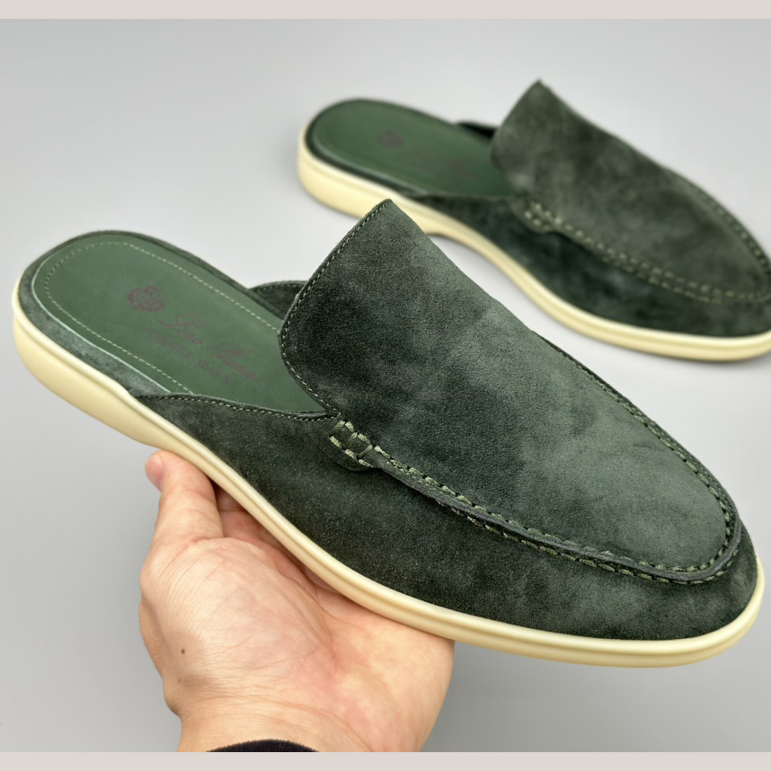 Loro Piana Babouche Walk Loafers - DesignerGu