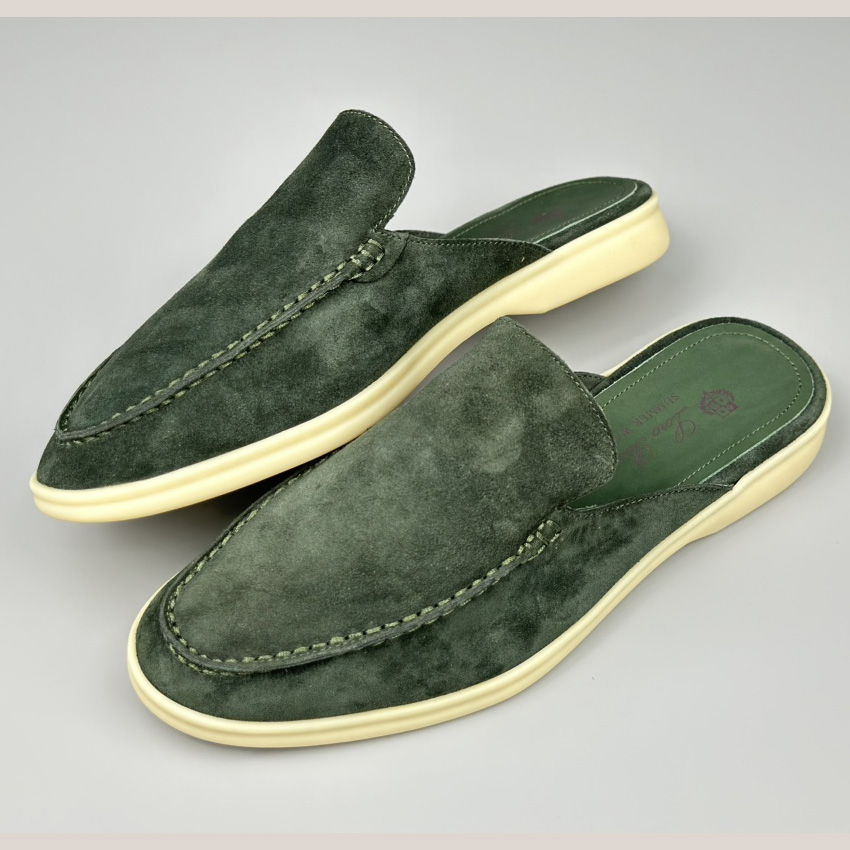 Loro Piana Babouche Walk Loafers - DesignerGu