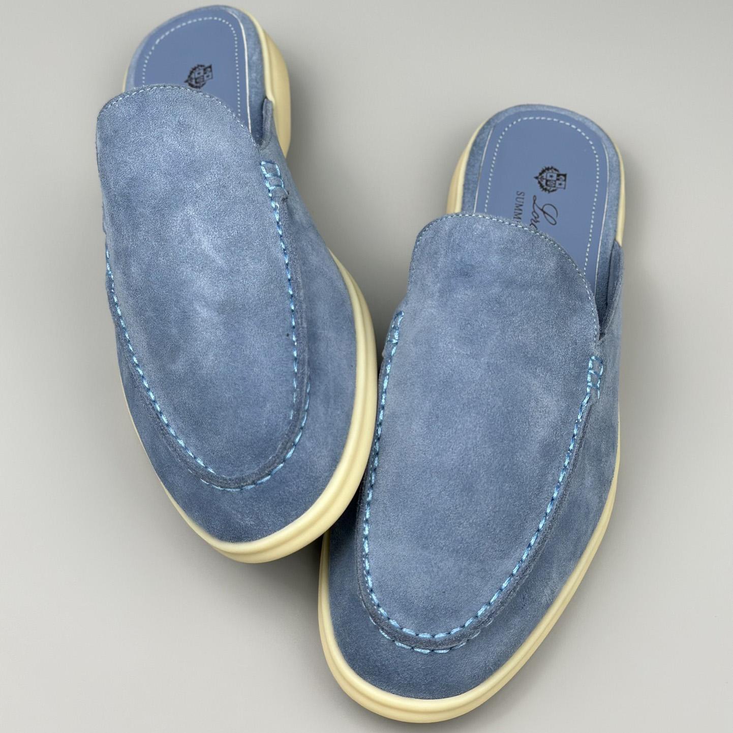 Loro Piana Babouche Walk Loafers - DesignerGu