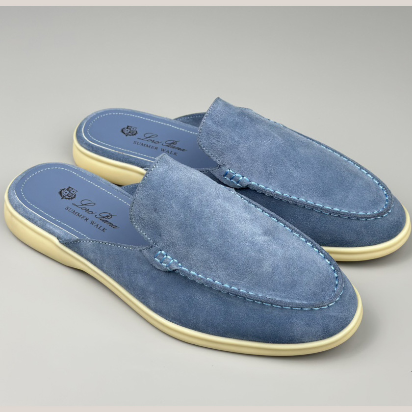 Loro Piana Babouche Walk Loafers - DesignerGu