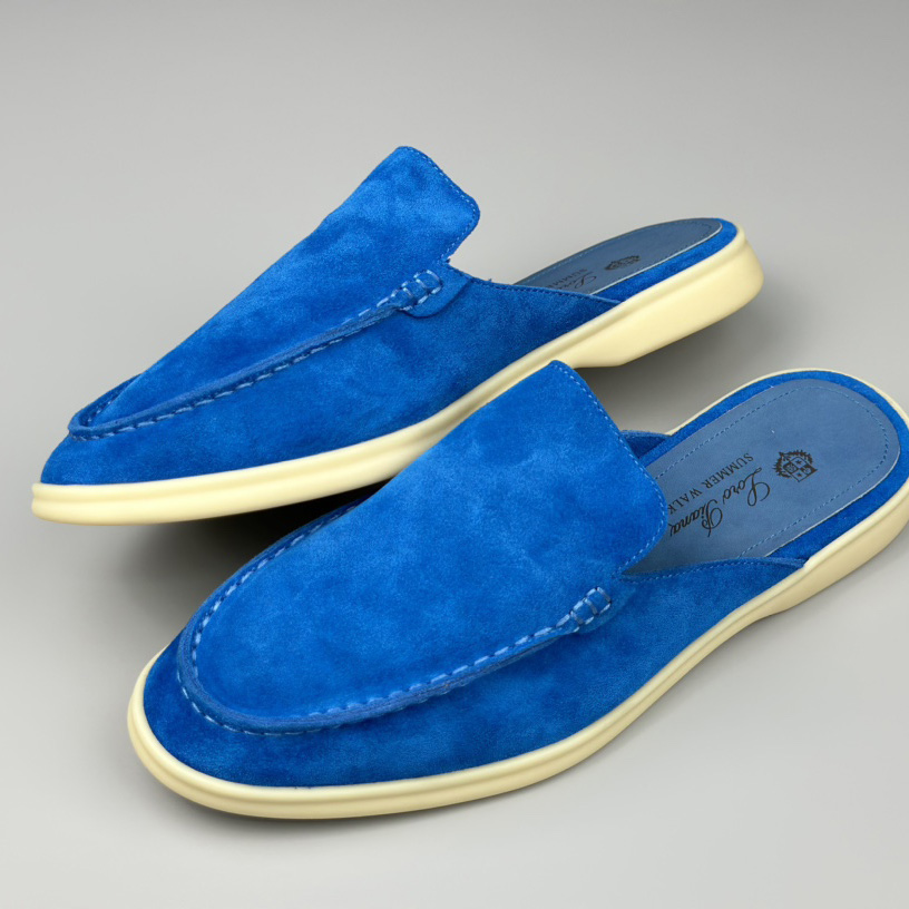 Loro Piana Babouche Walk Loafers - DesignerGu