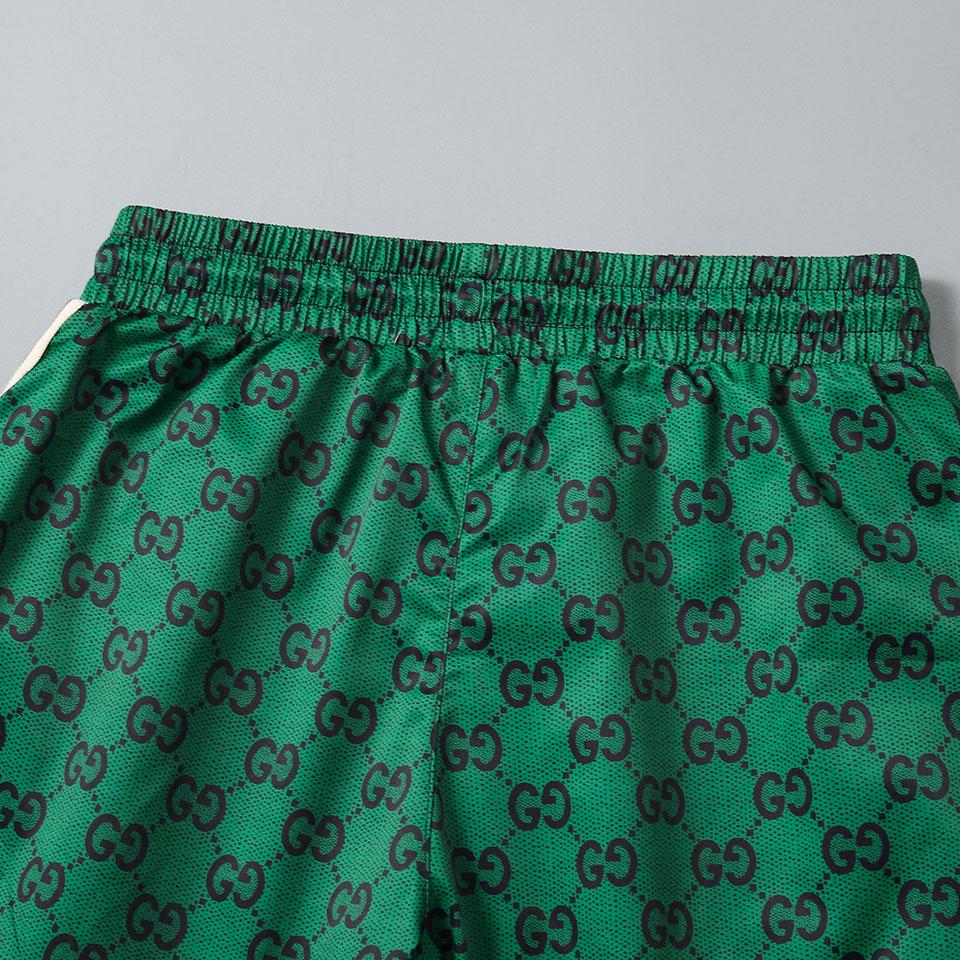 Gucci GG Cotton Shorts With Web - DesignerGu