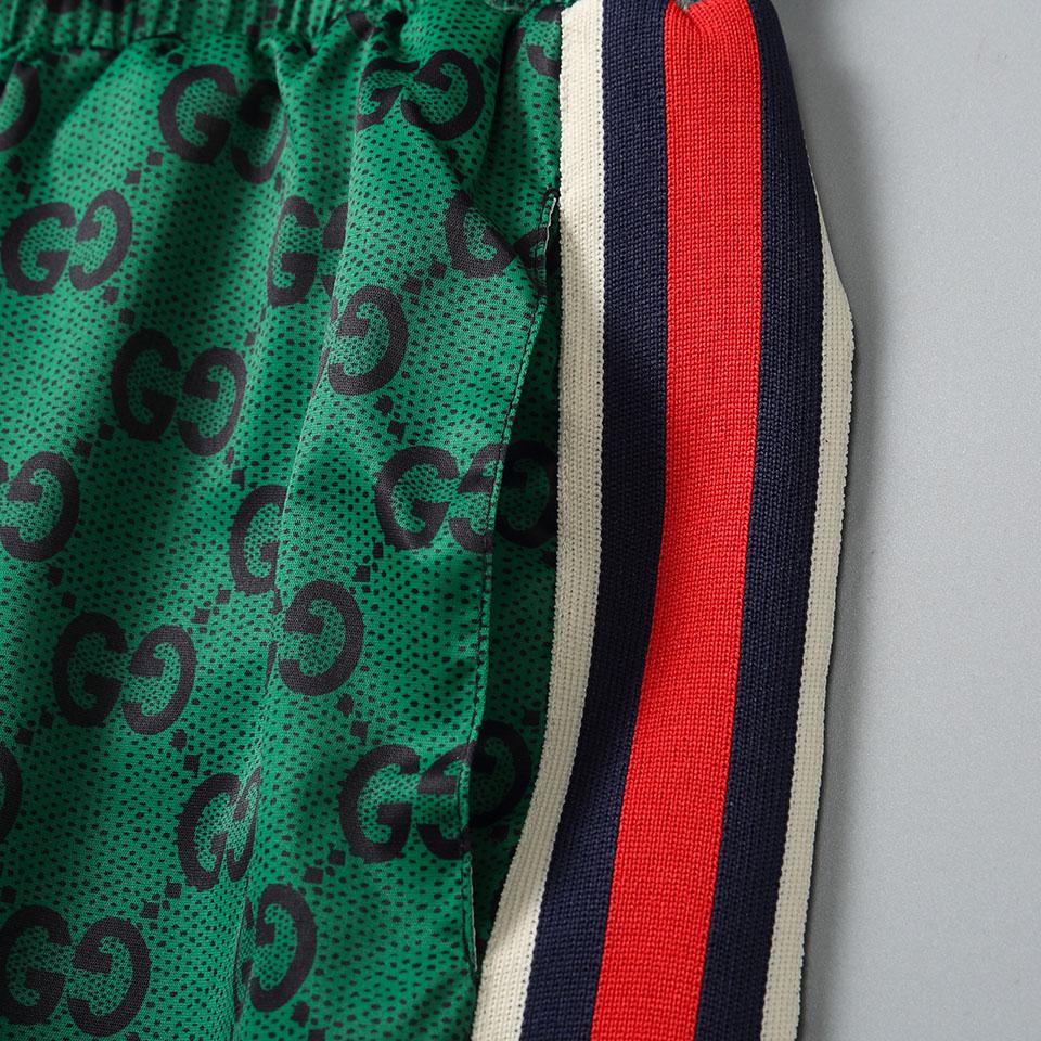 Gucci GG Cotton Shorts With Web - DesignerGu