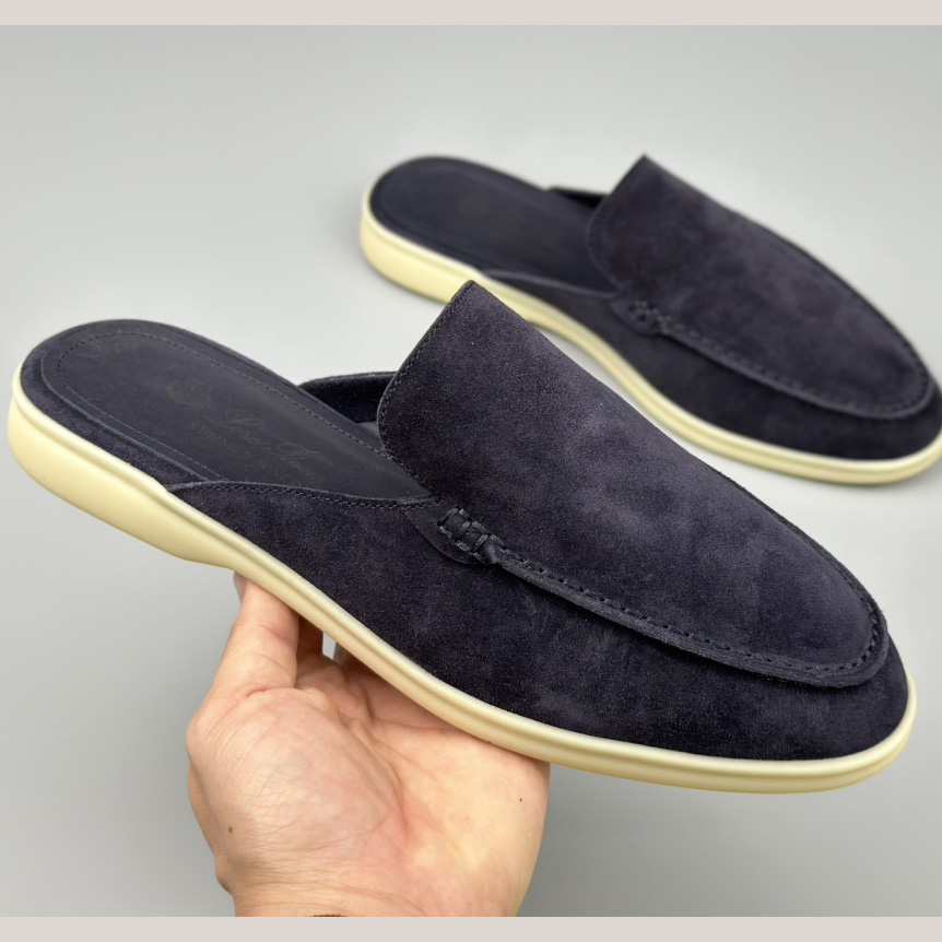 Loro Piana Babouche Walk Loafers - DesignerGu