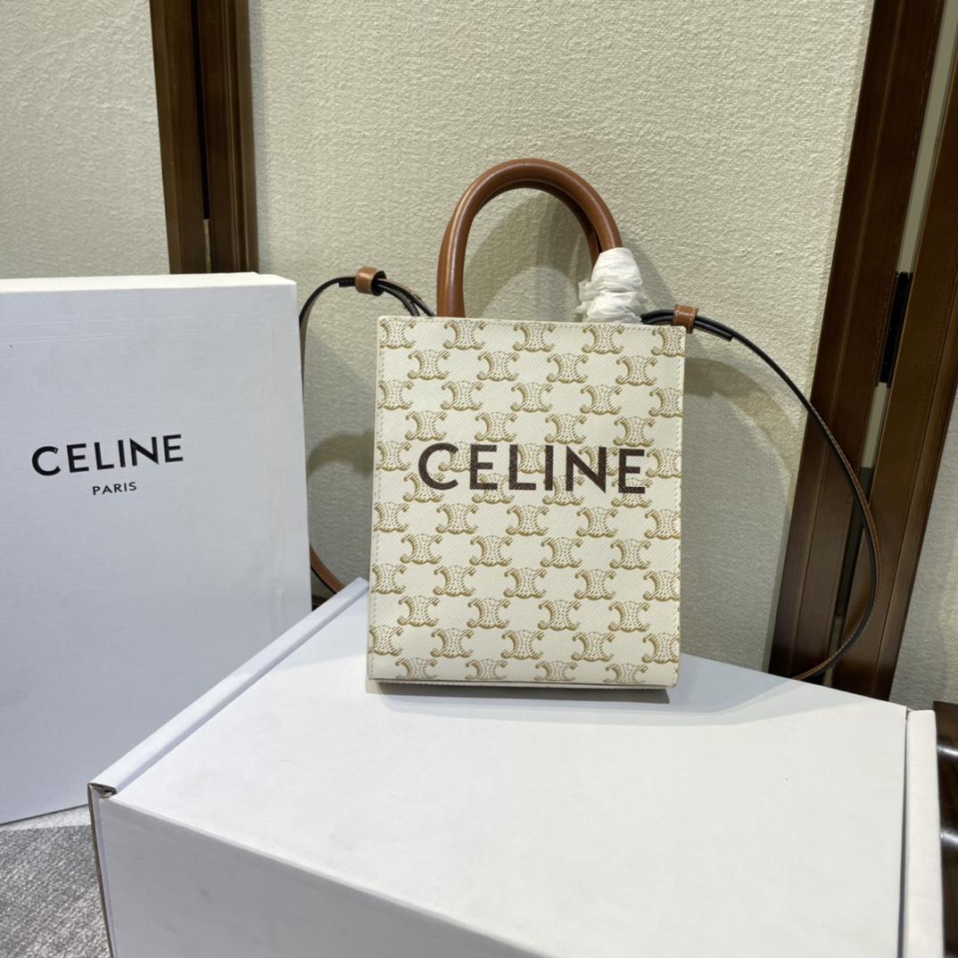 Celine Mini Vertical Cabas(17-21-4cm) - DesignerGu