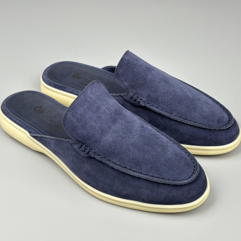 Loro Piana Babouche Walk Loafers - DesignerGu