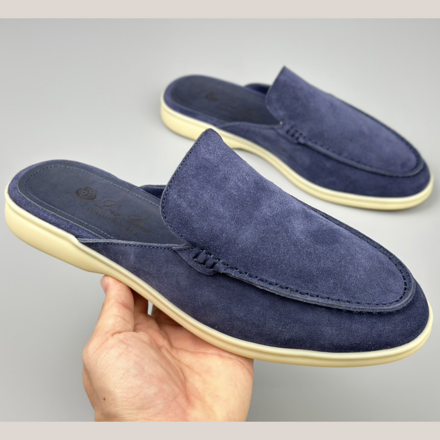 Loro Piana Babouche Walk Loafers - DesignerGu