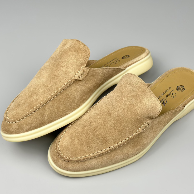 Loro Piana Babouche Walk Loafers - DesignerGu