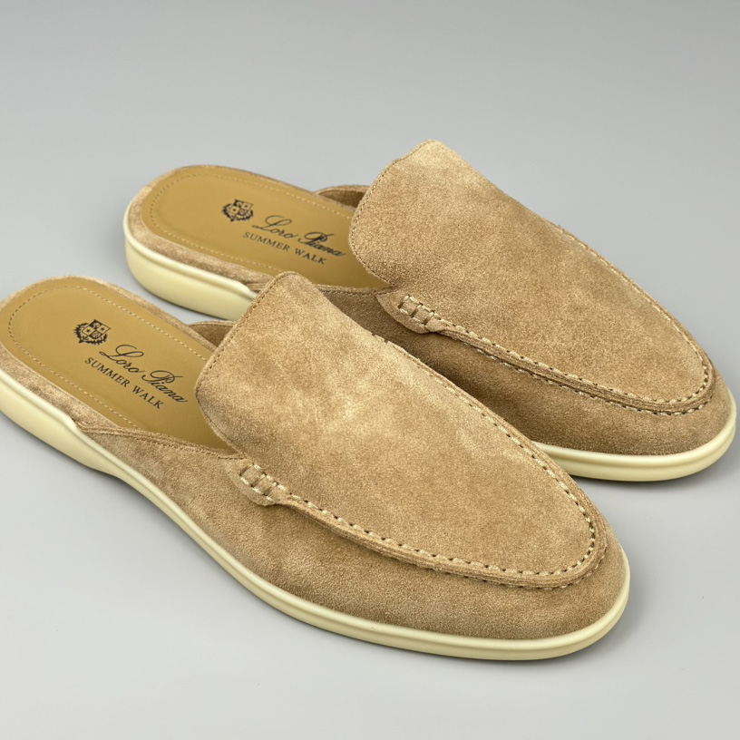 Loro Piana Babouche Walk Loafers - DesignerGu