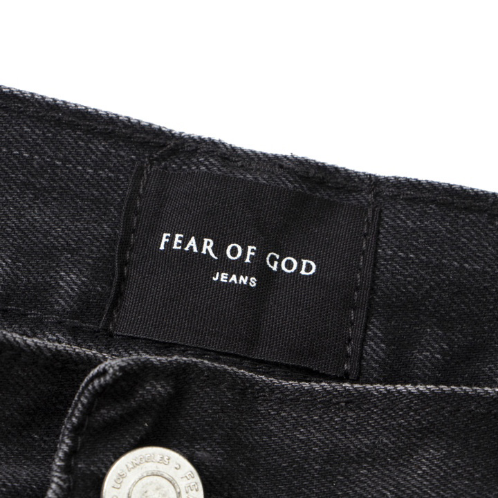 Fear Of God Denim Zip Detail Painters Selvedge Jeans - DesignerGu