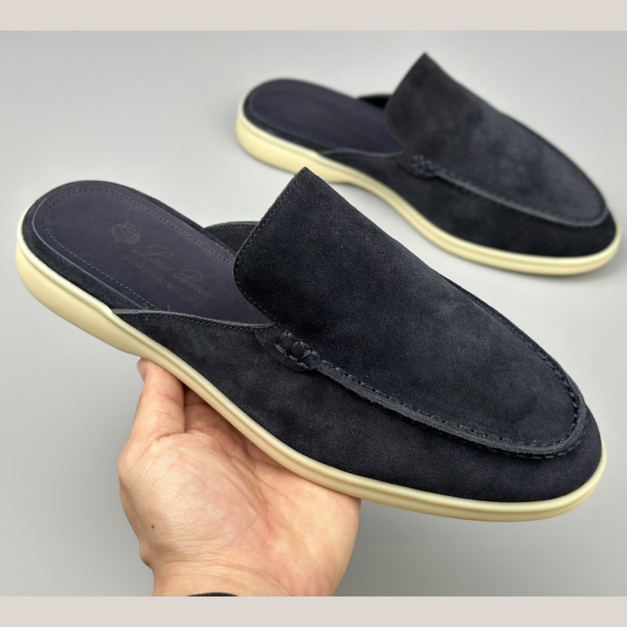 Loro Piana Babouche Walk Loafers - DesignerGu