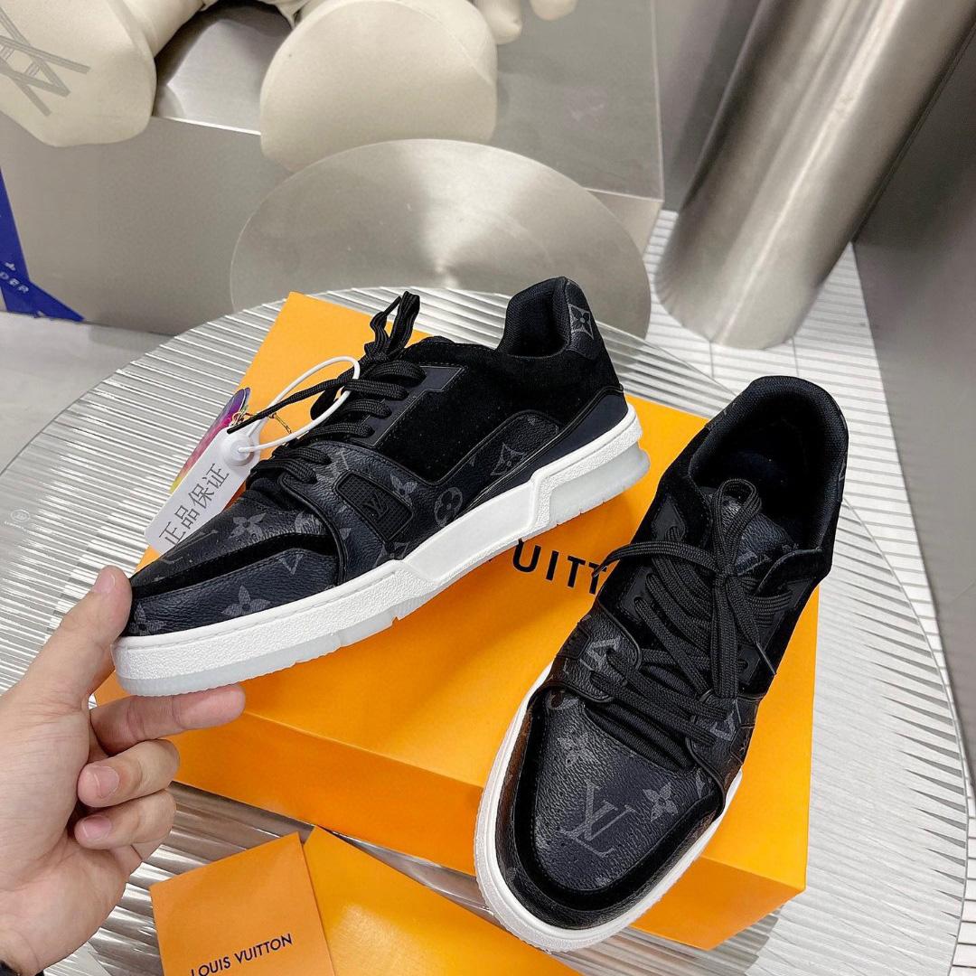 Louis Vuitton Trainer Sneaker(upon uk size) - DesignerGu