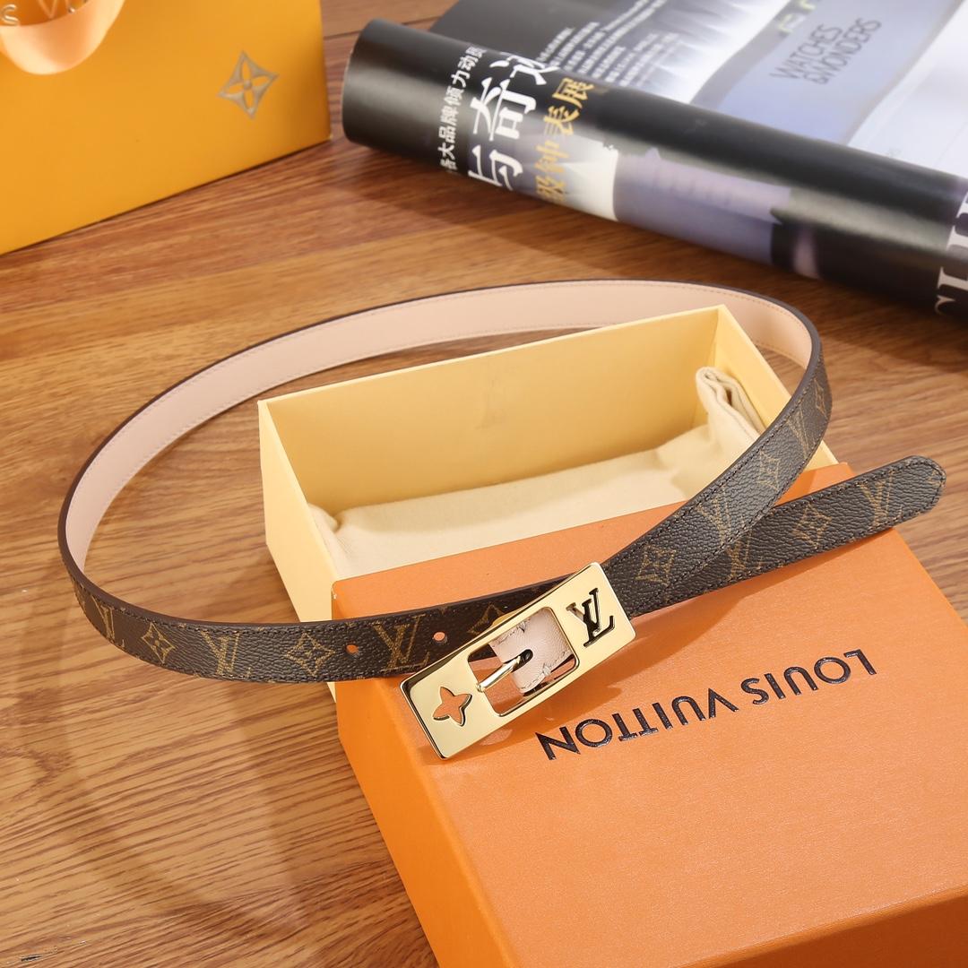 Louis Vuitton LV Duo 18MM Reversible Belt    M8370W - DesignerGu