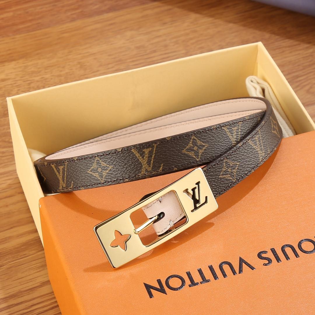 Louis Vuitton LV Duo 18MM Reversible Belt    M8370W - DesignerGu