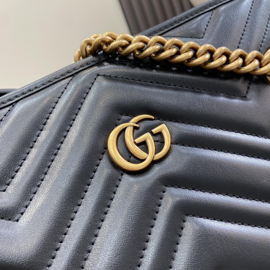 Gucci GG Marmont Medium Tote  - DesignerGu