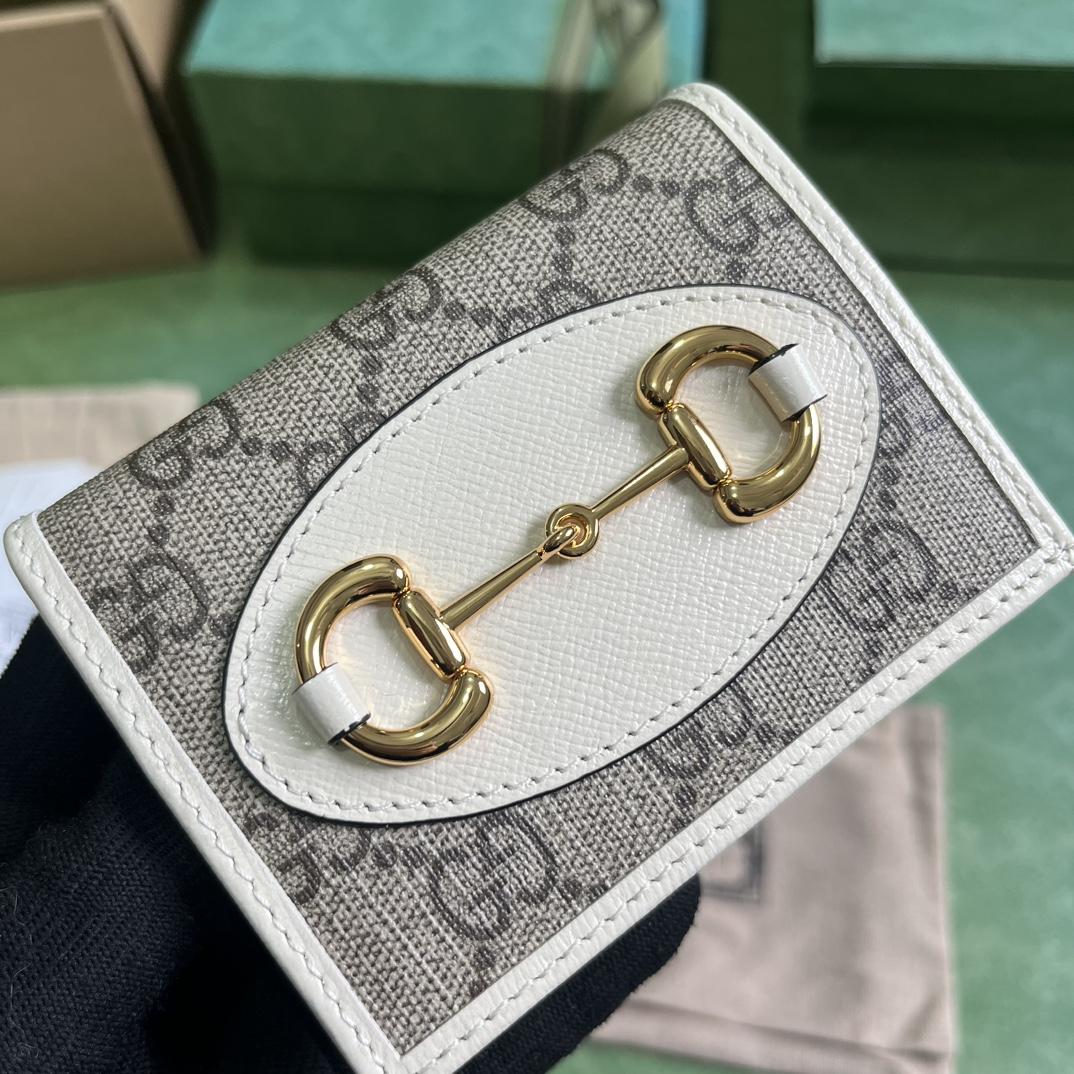 Gucci Horsebit 1955 Card Case Wallet - DesignerGu